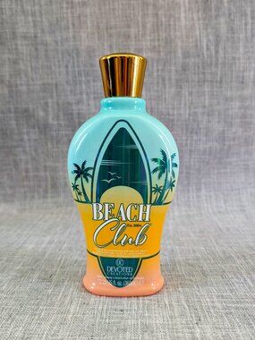 Devoted Creations Beach Club Tanning Lotion, Tanning Intensifier -No bronzer-NEW
